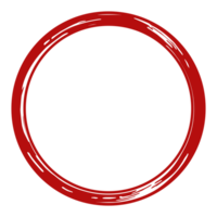 zen círculo ícone símbolo em a vermelho cor. zen ilustração para logotipo, arte quadro, arte ilustração, local na rede Internet ou gráfico Projeto elemento. formato png