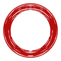 zen circulo icono símbolo en el rojo color. zen ilustración para logo, Arte marco, Arte ilustración, sitio web o gráfico diseño elemento. formato png