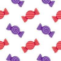 candy seamless pattern vector