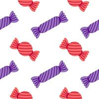 candy seamless pattern vector