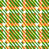 Seamless vector tartan pattern with geometric shape. Doodle hand drawn gingham fabric print template.