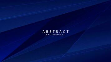 Dark blue modern abstract background for banner, poster, presentation. Vector illustration