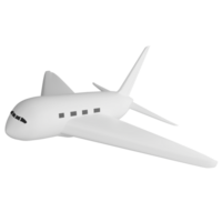 avion ou avion clipart plat conception icône isolé sur transparent arrière-plan, 3d rendre été et Voyage concept png