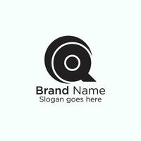 Logo branding for company website or creative minimal logo design vector