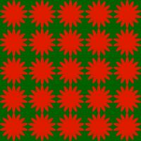 Collection of green and red seamless backgrounds suitable for Christmas season. vector