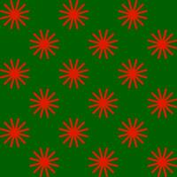 Collection of green and red seamless backgrounds suitable for Christmas season. vector