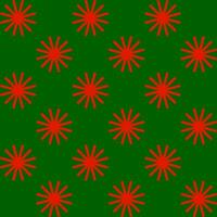 Collection of green and red seamless backgrounds suitable for Christmas season. vector