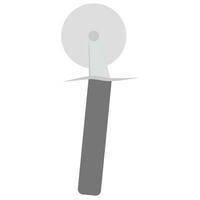 Pizza Cutter Vector Flat Illustration and Icon,etc