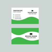 Creative And Modern Business Card Template. vector