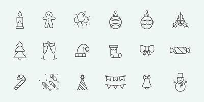 New year icon set. Happy New Year icon vector. Christmas holiday symbol vector illustration isolated for web and mobile app