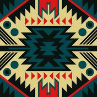 Seamless Navajo Aztec abstract geometric art Ethnic hipster vector background, wallpaper, fabric design, fabric, tissue, cover, textile template