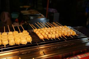 The street food in Thailand is delicious. photo