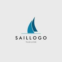 sail logo vector illustration design for use company brand business