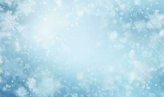 AI generated Frosty Elegance Snowy Splendor Unveiled in a Captivating Wallpaper photo