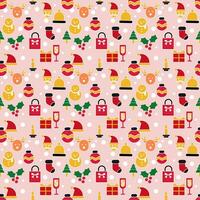 Christmas backgrounds, seamless pattern. Vector illustration.