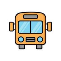 bus icon vector design template simple and modern