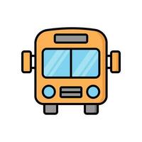 bus icon vector design template simple and modern