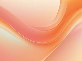 AI Generated abstract background in Peach Fuzz colors photo