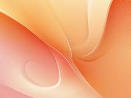 AI Generated abstract background in Peach Fuzz colors photo
