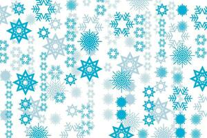 Illustration blue line of snow background. vector