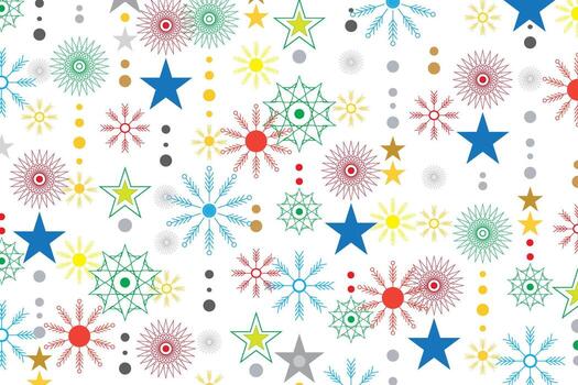 ilustración resumen color línea de el Navidad canta en vacío antecedentes. vector