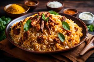 AI generated indian food recipes - indian food recipes photo