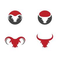 Taurus Logo Template vector icon illustration design