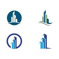 Property and Construction Logo design vector