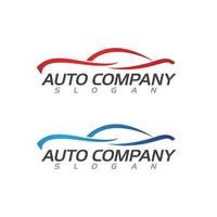 vector de plantilla de logotipo de auto auto