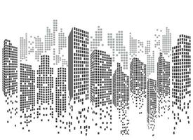 city skyline vector illustration