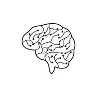 Health Brain vector illustration