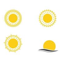 Sun Vector illustration Icon