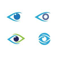 Eye Care vector logo design