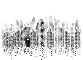 city skyline vector illustration