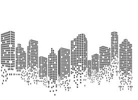 city skyline vector illustration