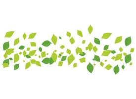 Eco nature Leaf Background Vector Illustration