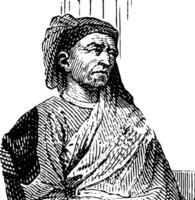 Filippo Brunelleschi vintage illustration 35364731 Vector