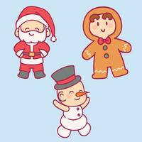 Cute Cartoon Kids Wearing Christmas Holiday Costume Vector arts. Holiday Season vector arts