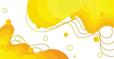 Abstract liquid wave background with colorful background vector