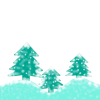 Snowflakes falling christmas png