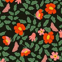 floral,camouglage,ornament,abstract pattern suitable for textile and printing needs vector