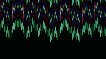 a green and red with many neon lights effect abstract background, background with equalizer effect, photo