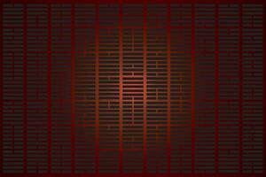 illustration line of the ba gua on gradient background. vector