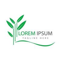 Leaf logo vector template element symbol design