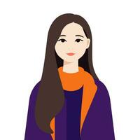 Vector of beautiful woman