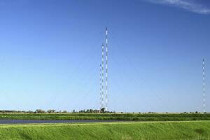 aéreo plataformas para transmisión de radio olas foto