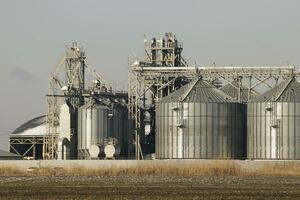 Plant for the drying and storage of grain photo