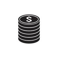 coin icon vector