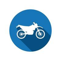 motorbike icon vector