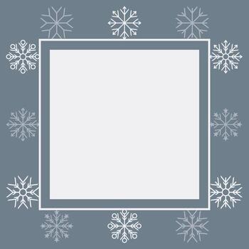 abstract background with snow ornament. design free copy space area vector